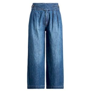Price Drop ❣️❣️🛍️Ralph Lauren Wide Leg Cropped Jeans. Size 6